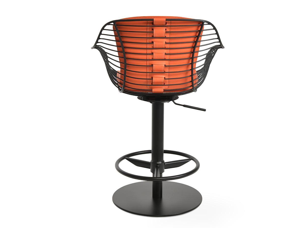 Zebra Arm Piston Stool