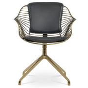ZEBRA SPIDER SWIVEL ARMCHAIR