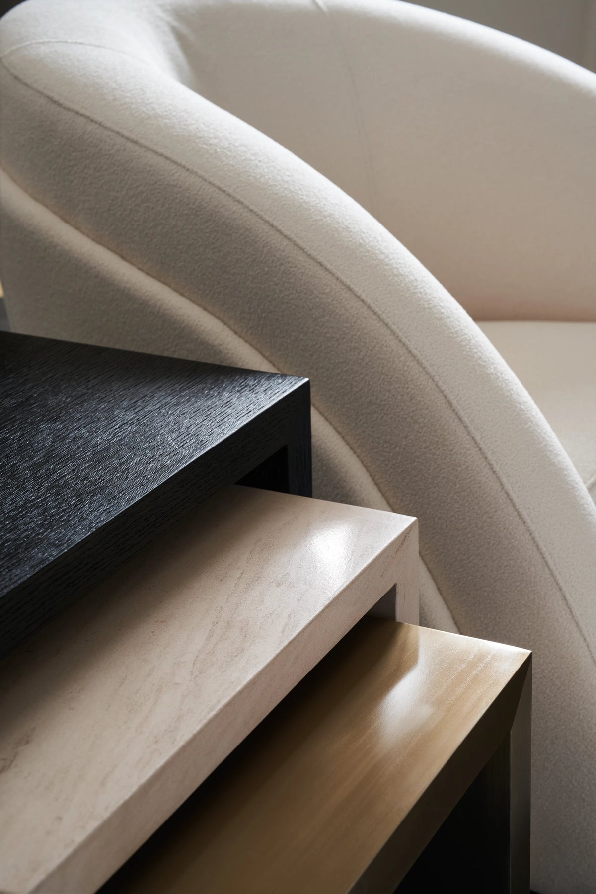 Contrast Nesting Tables Cinder End Table by Caracole - view 3
