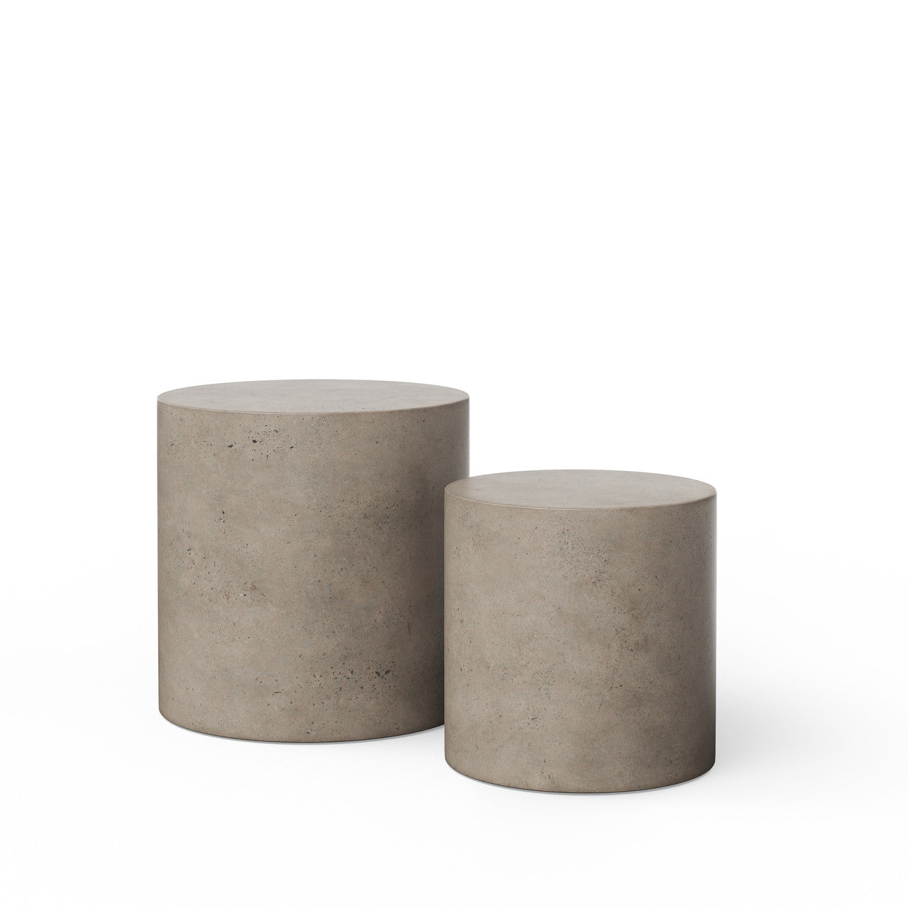 Mixx - Una Pedestal - Set of 2 - Dark Grey