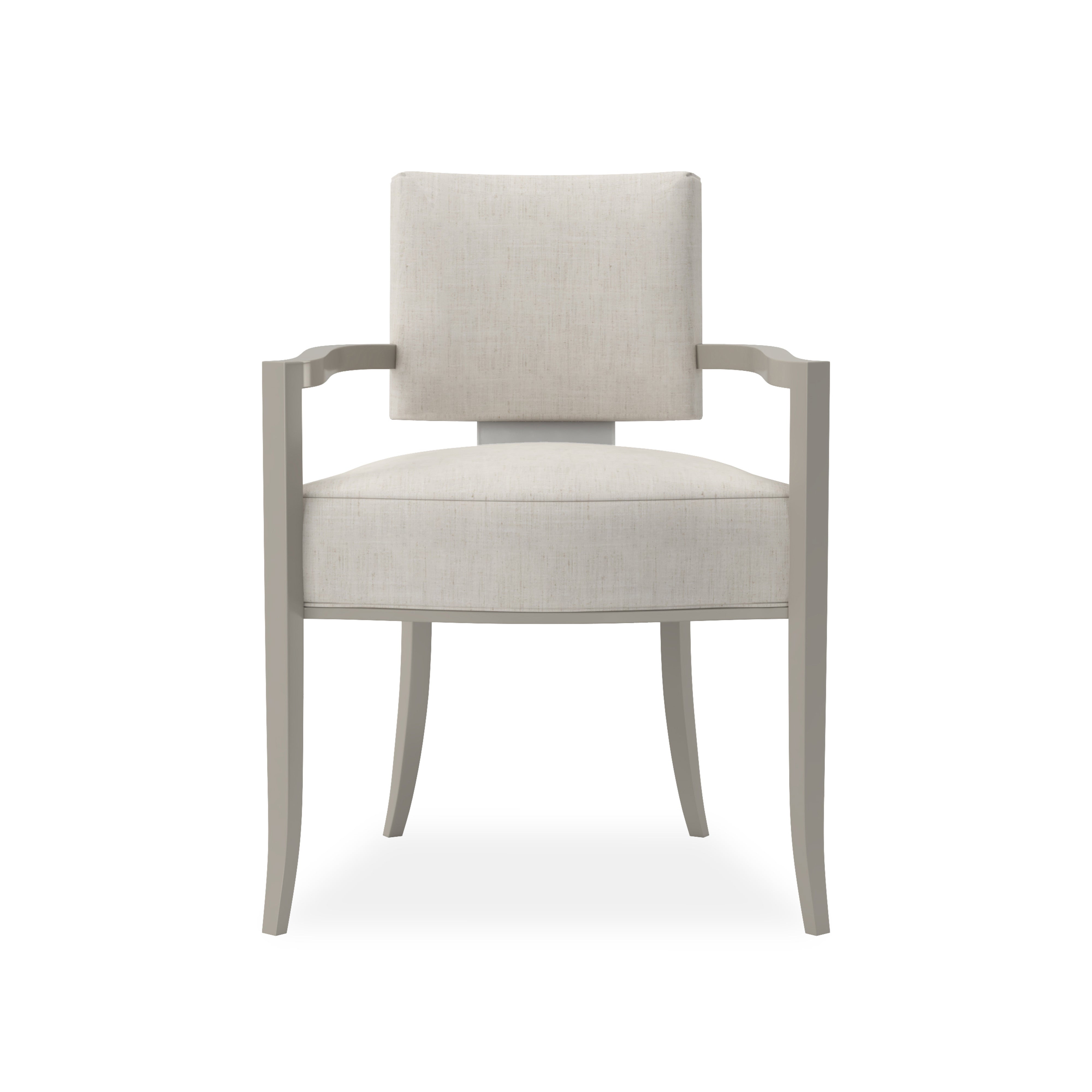 Reserved Seating Arm Dining Chair 26" by Caracole - view 9