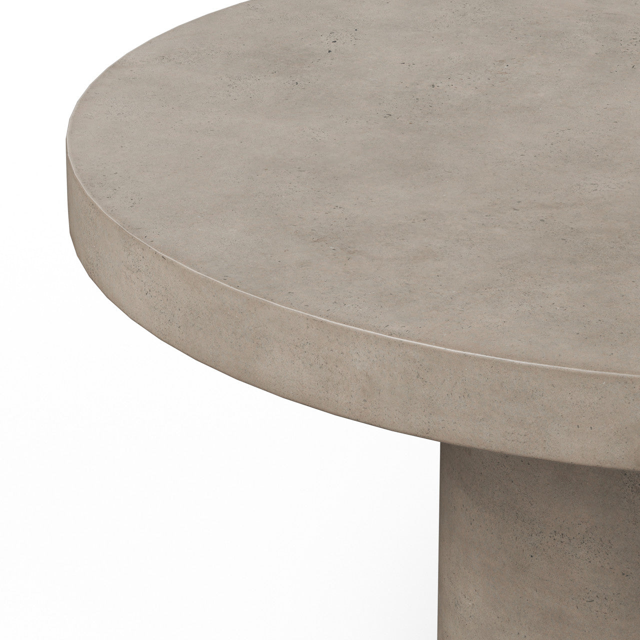 Mixx - Circa - Counter Height Dining Table - 60"Dia. - Dark Grey