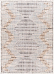 Zaragoza Charcoal/Medium Gray Machine Woven Rug ZRZ-2300 - 5'3" x 7'