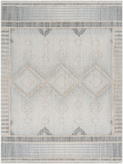Zaragoza Charcoal/Medium Gray Machine Woven Rug ZRZ-2301 - 5'3" x 7'