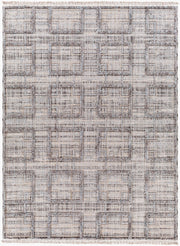 Zaragoza Charcoal/Medium Gray Machine Woven Rug ZRZ-2314 - 5'3" x 7'