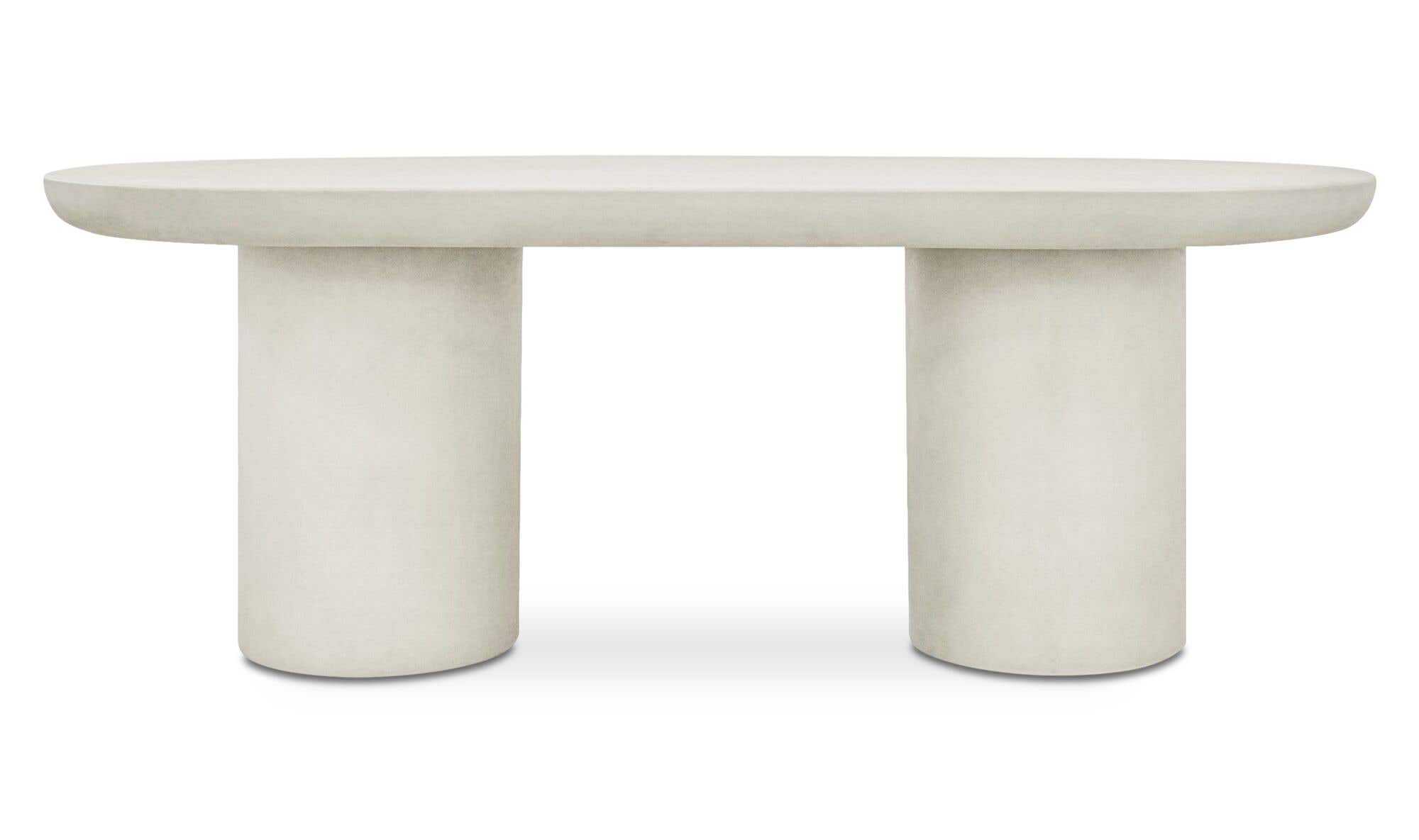 Rocca Dining Table Cream by Moe's Home Collection - view 5