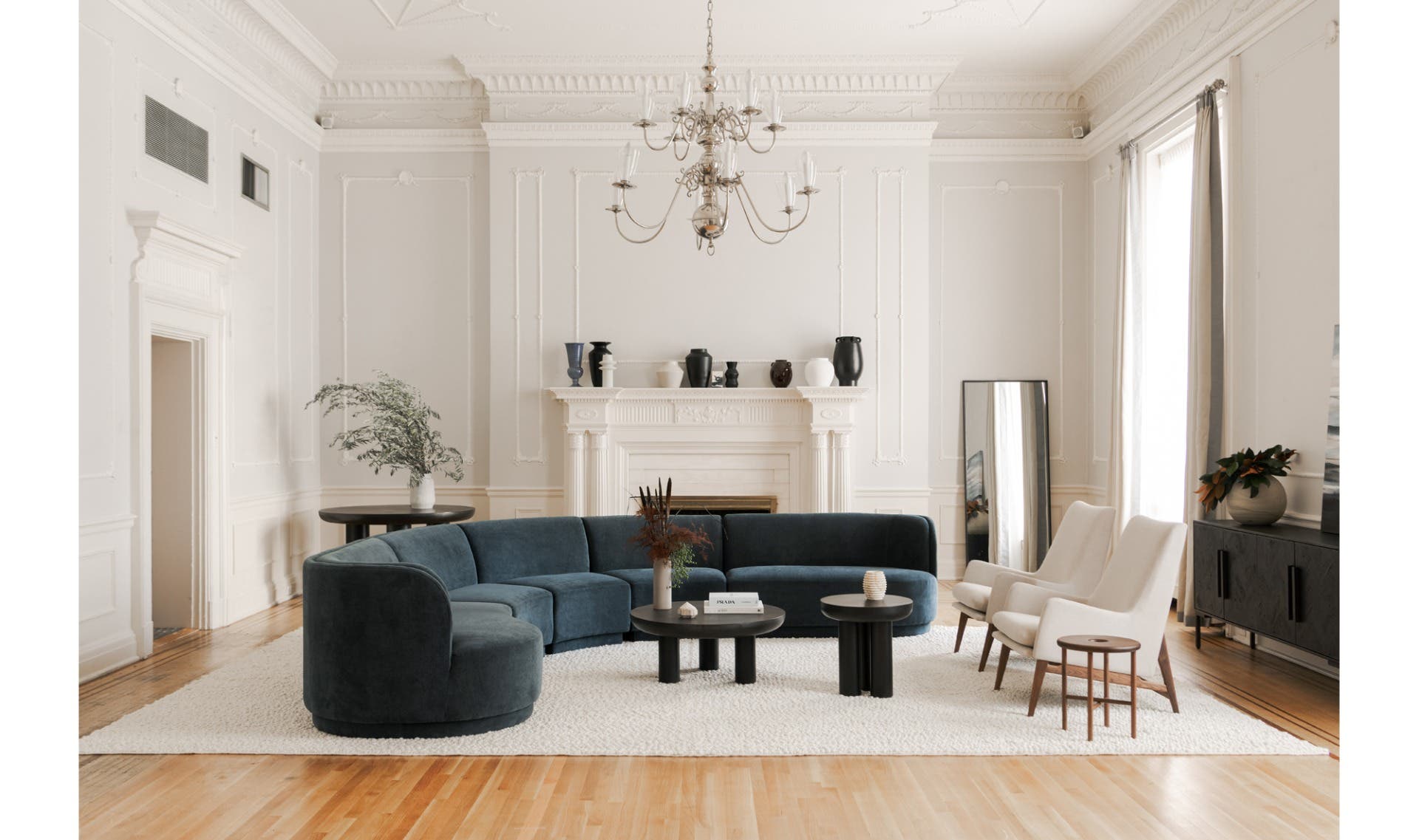 Rocca Coffee Table Black by Moe's Home Collection - view 7