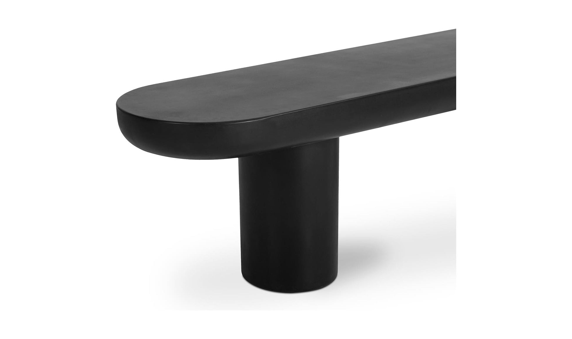 Rocca Bench Black by Moe's Home Collection - view 14