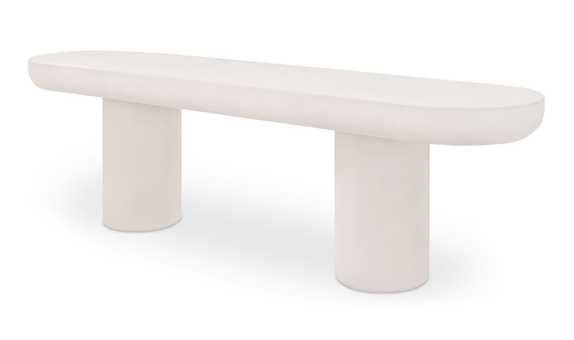 Rocca Bench Cream by Moe's Home Collection - view 7