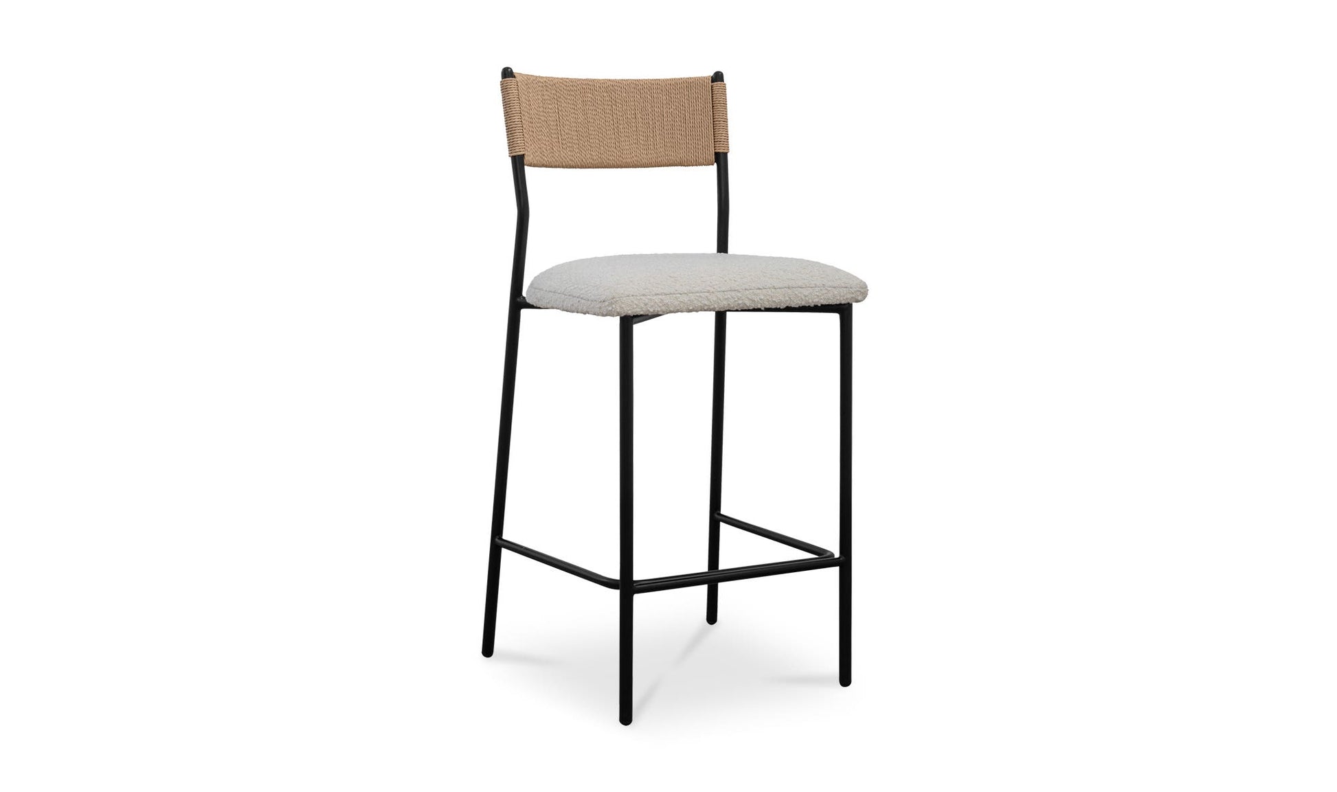 Foley Counter Stool White by Moe's Home Collection - view 5