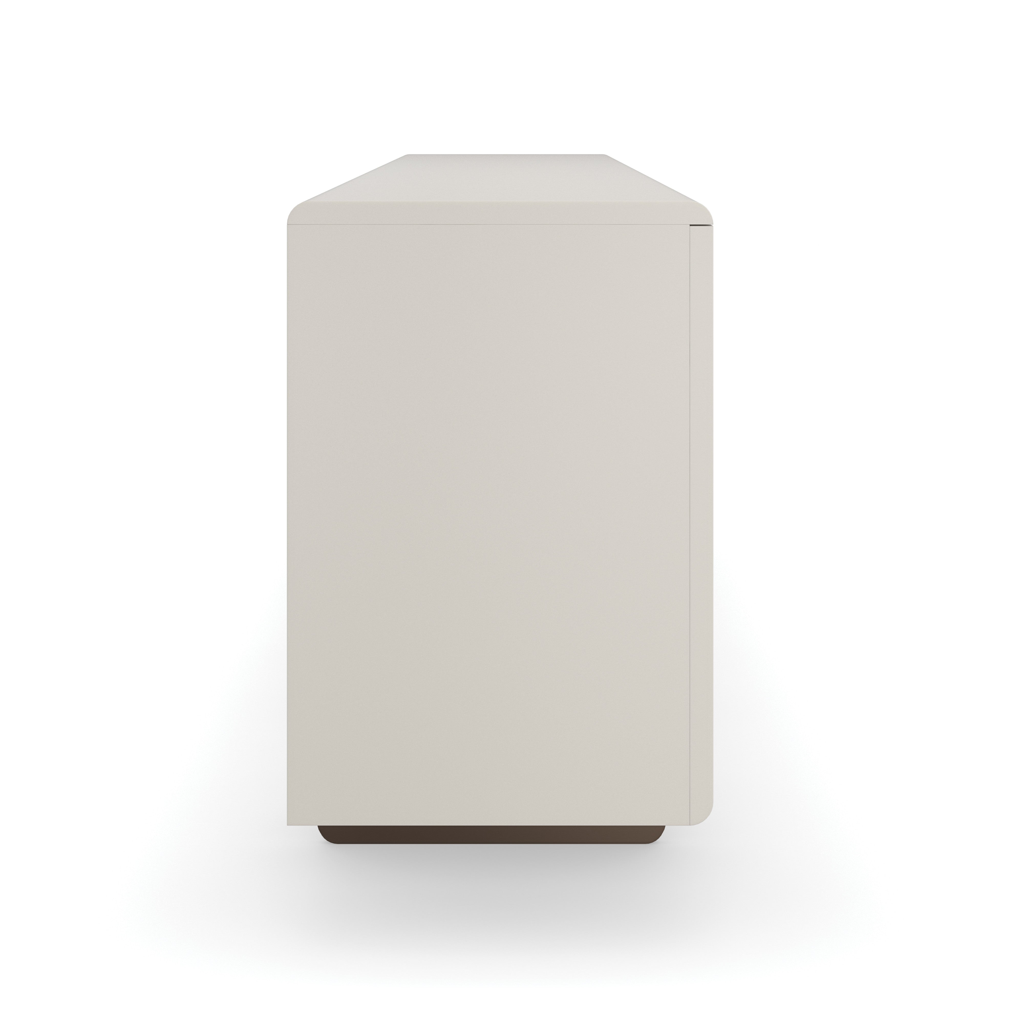 Emphasis Credenza Almost White 86.25" by Caracole - view 5