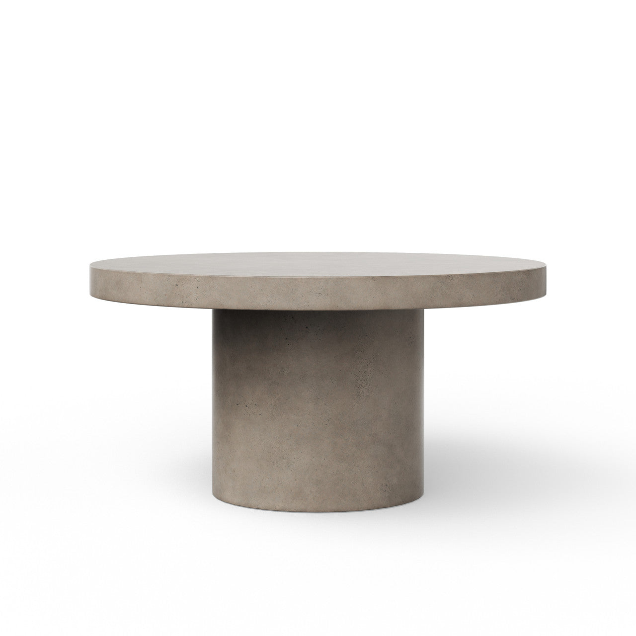 Mixx - Circa Dining Table - 60"Dia. - Dark Grey